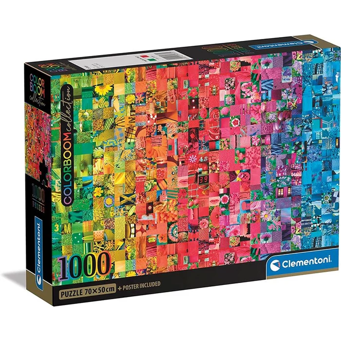 Clementoni 39781 - Kollázs - 1000 db-os ColorBoom Collection puzzle