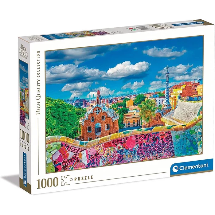 Clementoni 1000 db-os puzzle - Güell Park, Bercelona (39744)