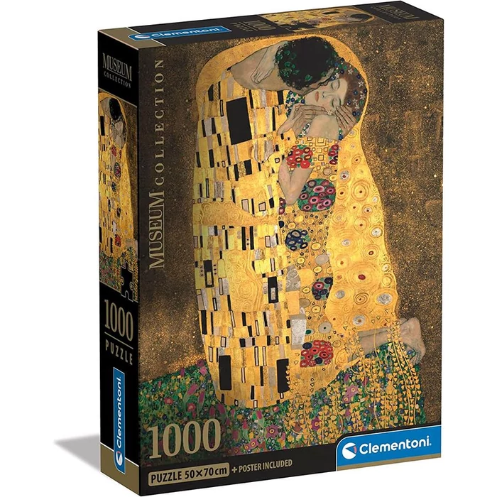 Clementoni 39790 - Klimt - A csók - 1000 db-os puzzle Museum Collection