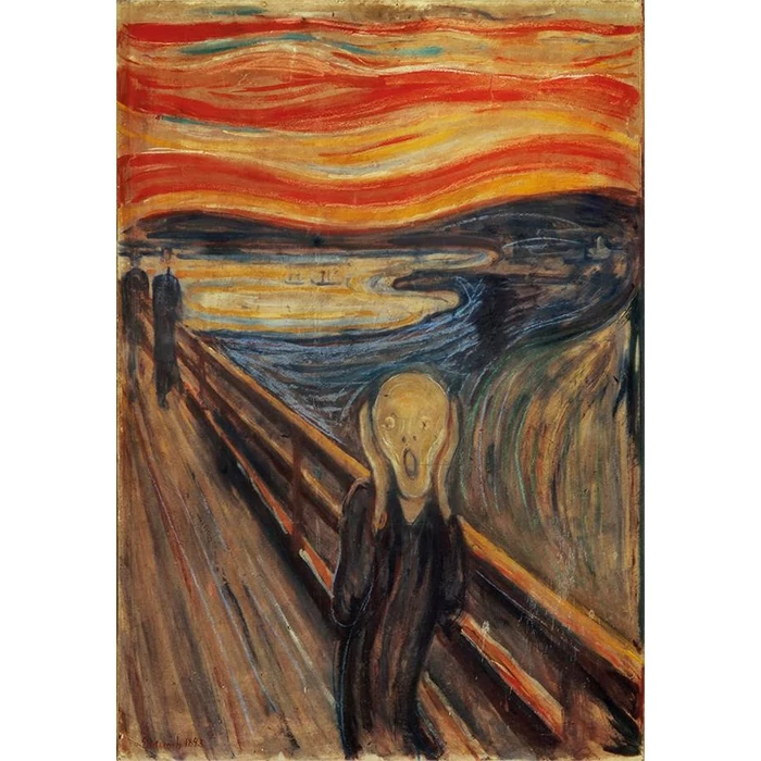 Clementoni 39791 - Museum Collection - Munch - A sikoly - 1000 db-os Compact puzzle