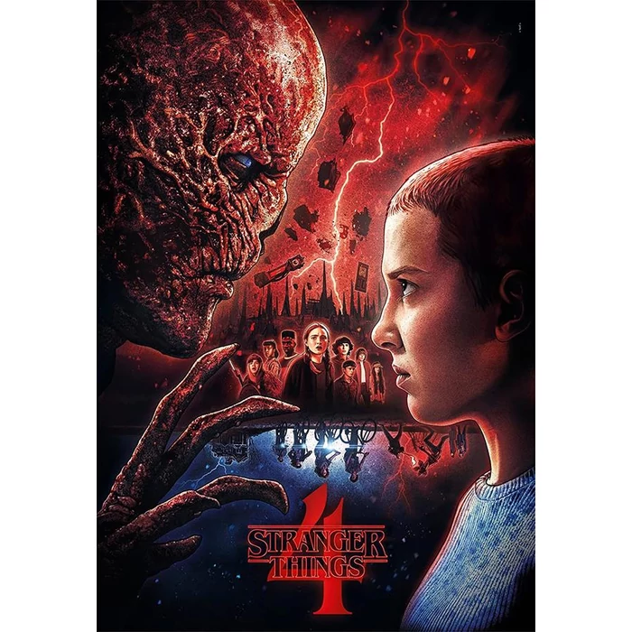 Clementoni 39763 - Stranger Things 4 - 1000 db-os puzzle