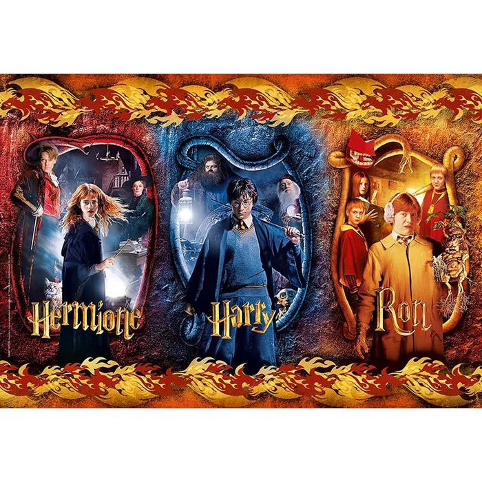 Clementoni 61885 - Harry Potter - Hermione, Harry, Ron - 104 db-os Szuper Színes puzzle