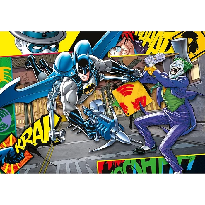 Clementoni 104 db-os Fluoreszkáló puzzle - Batman (27175)
