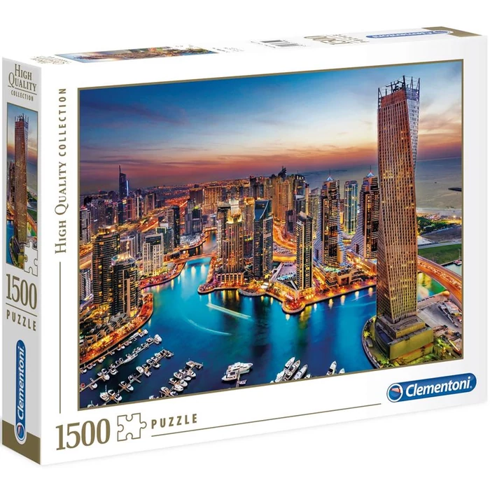 Clementoni 31814- Dubai kikötő - 1500 db-os puzzle