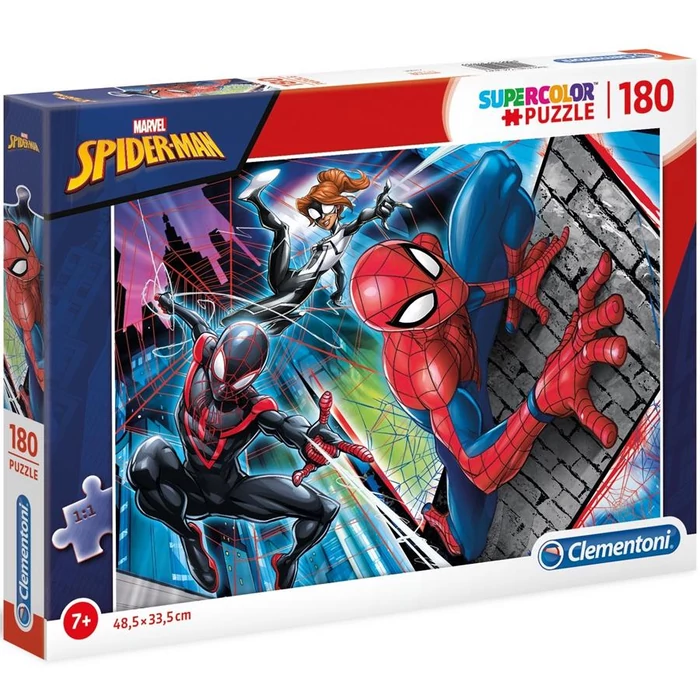 Clementoni 29293 - Szuper színes puzzle - Pókember - 180 db-os puzzle