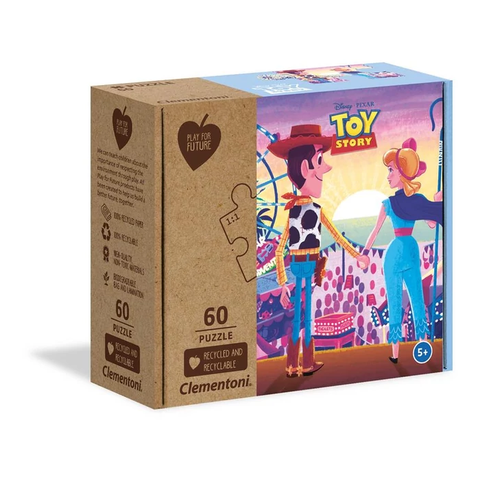 Clementoni 27003 - Toy Story 4 - 60 db-os puzzle - Play for future