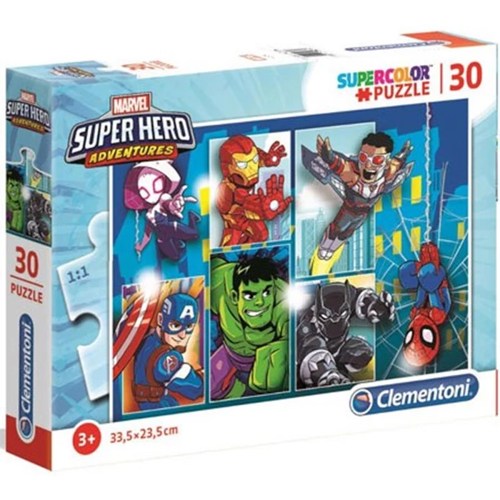 Clementoni 20256 - Szuperhősök - 30 db-os puzzle