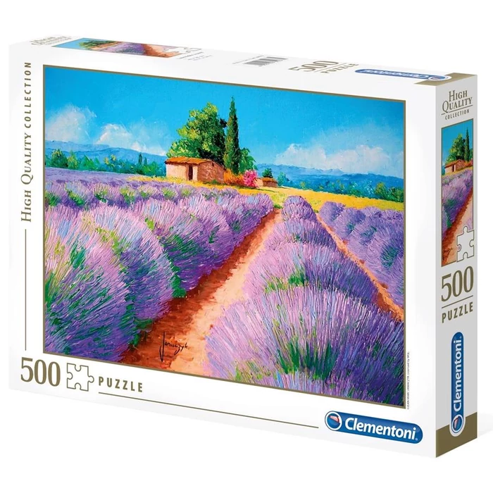 Clementoni 35073 - Levendula mező - 500 db-os puzzle