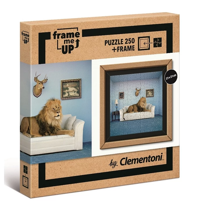 Clementoni 38500 - A ház ura - 250 db-os puzzle képkerettel