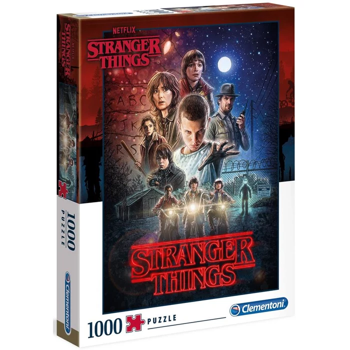 Clementoni 39542 - Stranger Things - 1000 db-os puzzle
