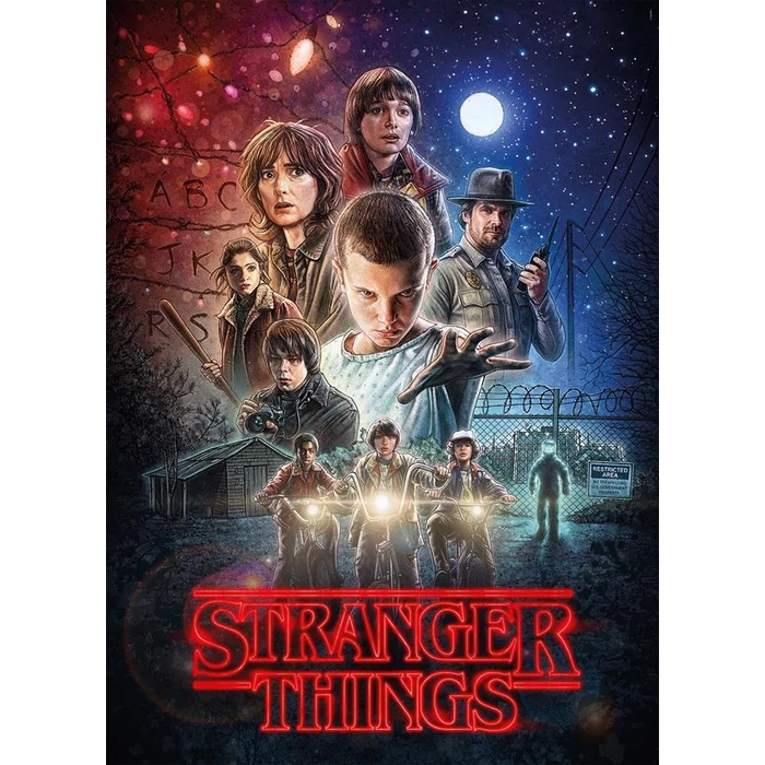 Clementoni 39542 - Stranger Things - 1000 db-os puzzle
