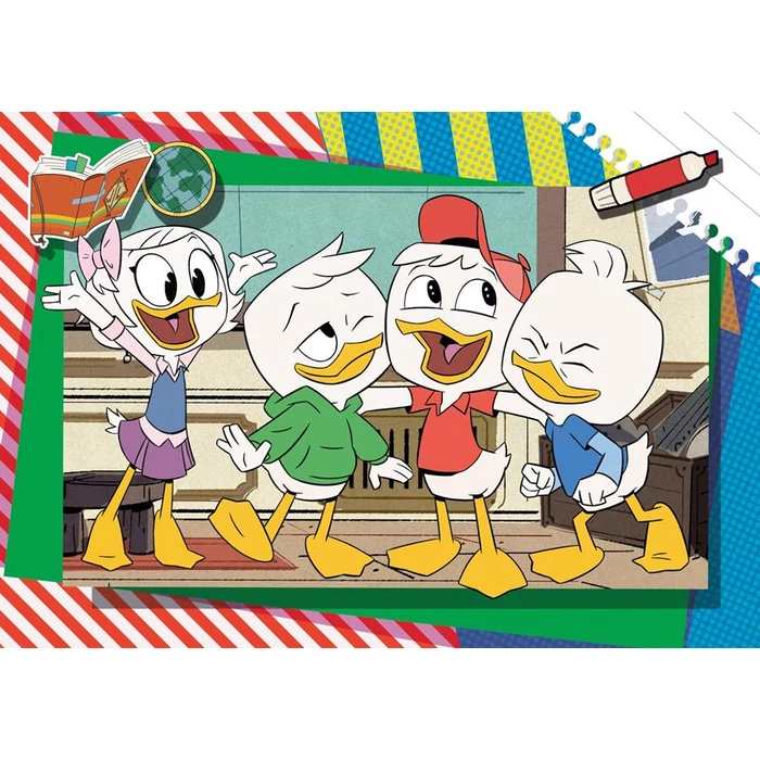 Clementoni 25226 - Kacsamesék - 3 x 48 db-os Szuper Színes puzzle