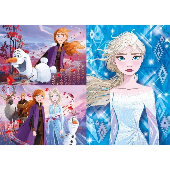 Clementoni 25240 - Jégvarázs 2 - 3 x 48 db-os Szuper Színes puzzle
