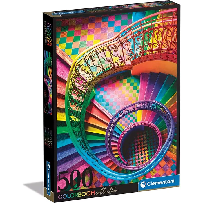 Clementoni 35132 - Lépcsők - 500 db-os puzzle ColorBoom Collection