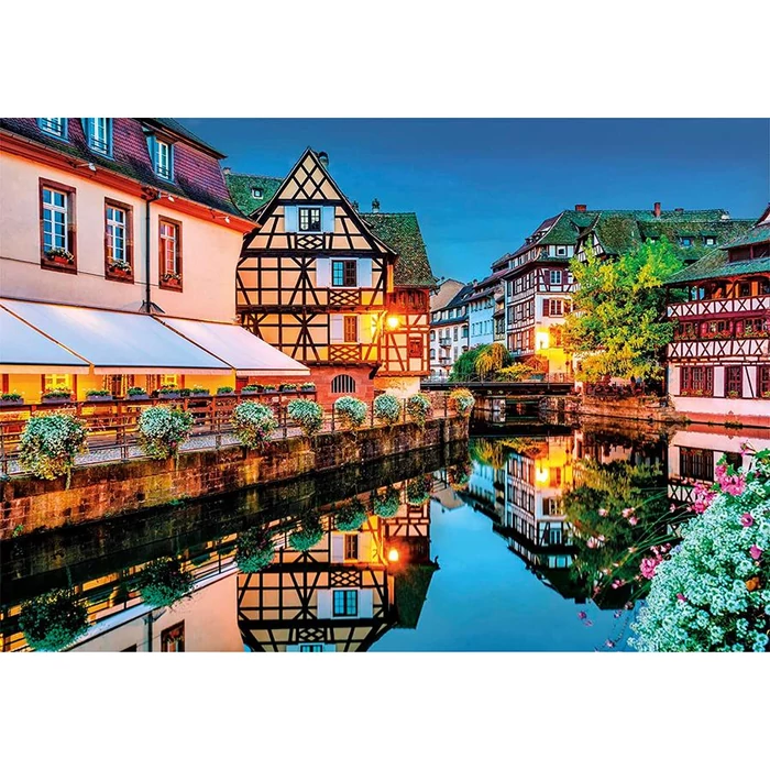 Clementoni 500 db-os puzzle - Strasbourg óvárosa (35147)