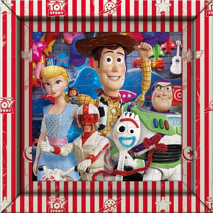 Clementoni 38806 - Toy Story - 60 db-os puzzle képkerettel