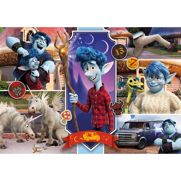 Clementoni 26993 - Előre - 60 db-os Szuper Színes puzzle