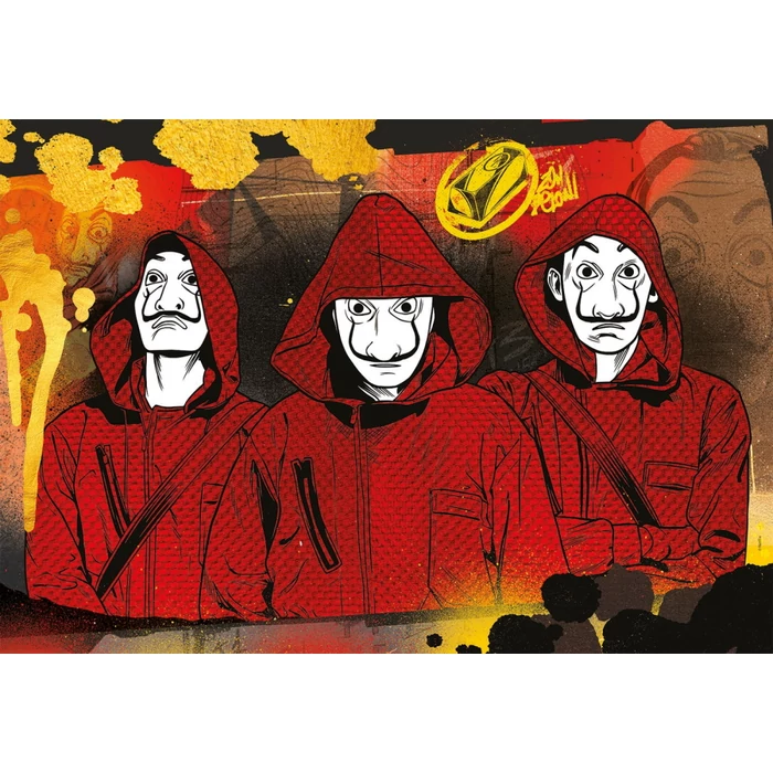 Clementoni 29104 - Netflix - A nagy pénzrablás - 250 db-os puzzle