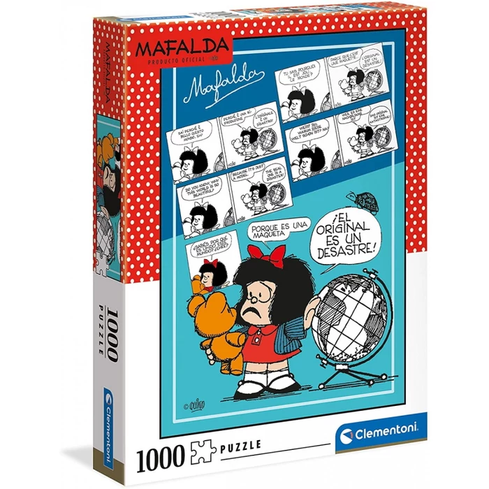 Clementoni 1000 db-os puzzle - Mafalda  (39628)