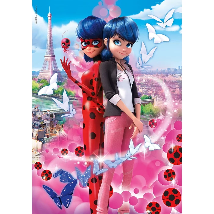Clementoni 27076 - Miraculous Katicabogár - 104 db-os Szuper Színes puzzle