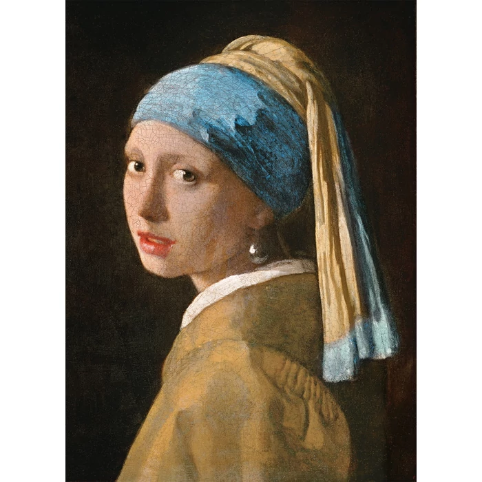 Clementoni Museum Collection 39614 - Vermeer - Leány gyöngy fülbevalóval - 1000 db-os puzzle