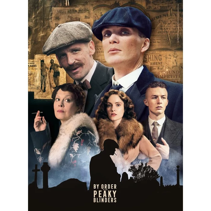 Clementoni 35095 - Peaky Blinders - Birmingham bandája - 500 db-os puzzle