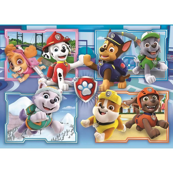 Clementoni 21617 - Mancs őrjárat - 2 x 60 db-os Szuper Színes puzzle