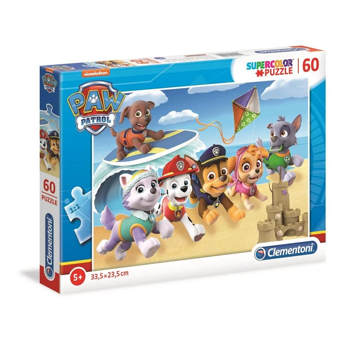 Clementoni 26091 - Mancs őrjárat - 60 db-os Szuper Színes puzzle