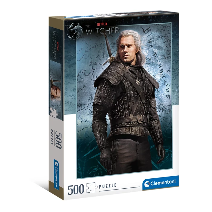 Clementoni 35092- The Witcher - Vaják - 500 db-os puzzle