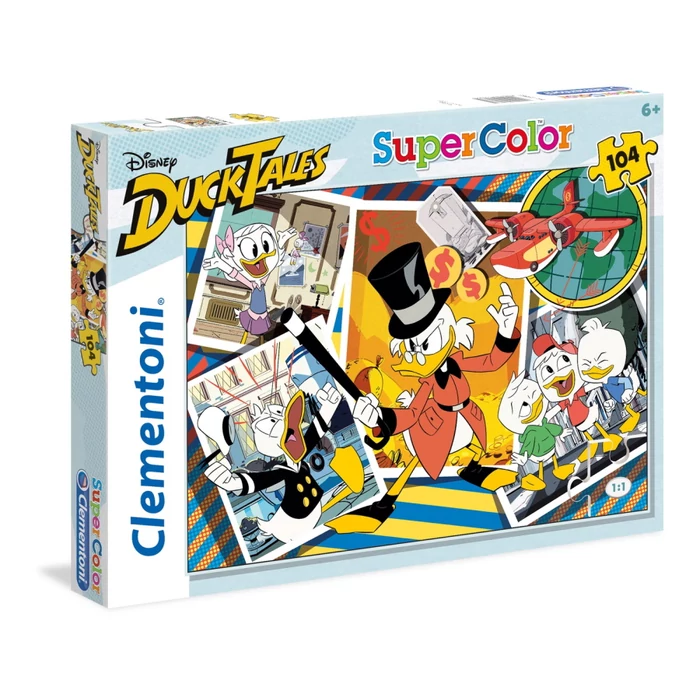 Clementoni 27083 - Kacsamesék - 104 db-os Szuper Színes puzzle
