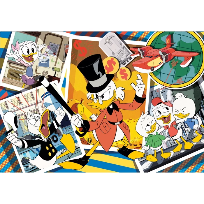 Clementoni 27083 - Kacsamesék - 104 db-os Szuper Színes puzzle