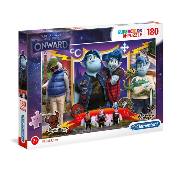 Clementoni 29208 - Előre - 180 db-os Szuper Színes puzzle