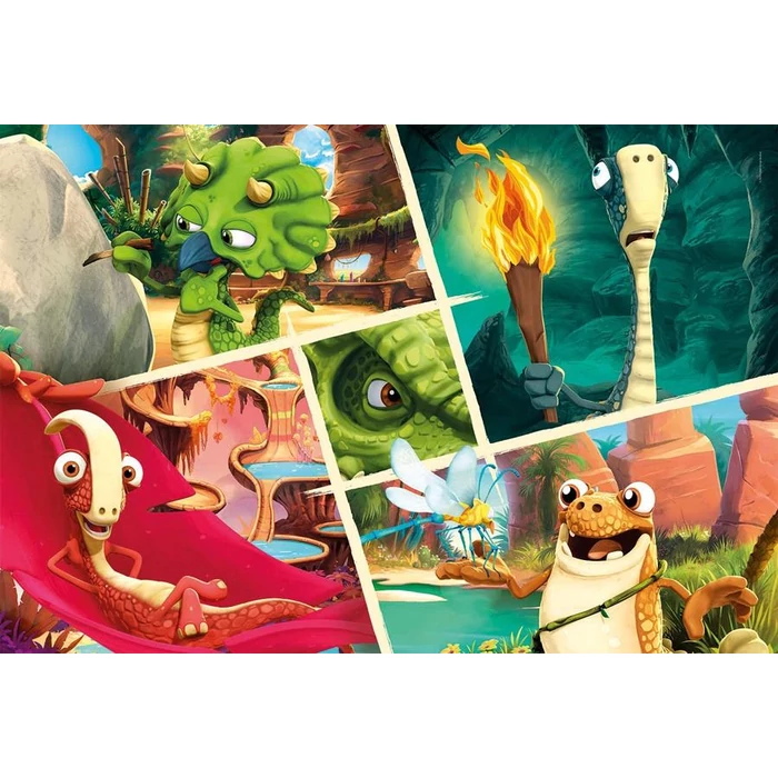 Clementoni 26457 - Gigantoszaurusz - 60 db-os Szuper Színes Maxi puzzle