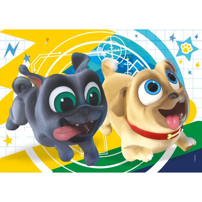 Clementoni 24767 - Kutyapajtik - 2 x 20 db-os Szuper Színes puzzle