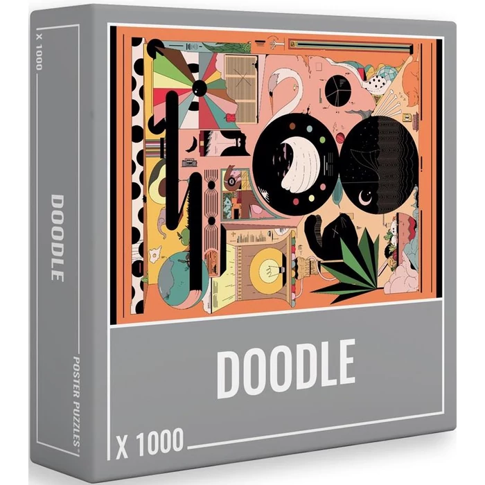 Cloudberries - Doodle - 1000 db-os puzzle