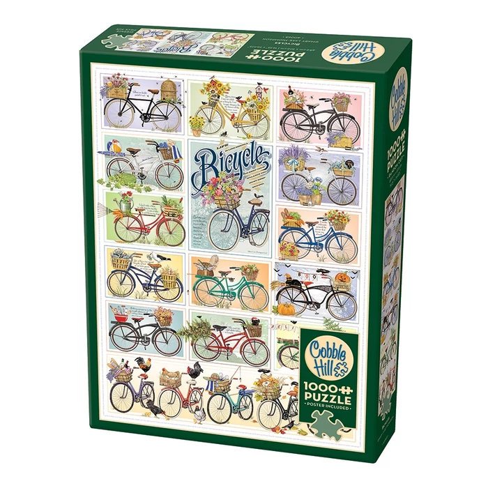Cobble Hill 40068 - Bicycles - 1000 db-os puzzle