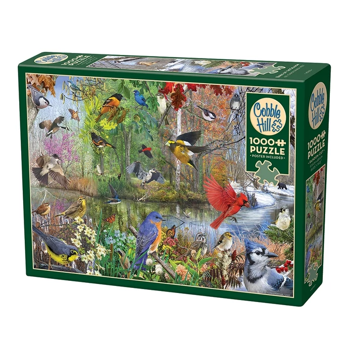 Cobble Hill 40163 - Birds of the Season - 1000 db-os puzzle