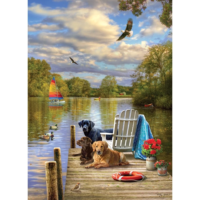 Cobble Hill 40148 - Dog Day Afternoon - 1000 db-os puzzle