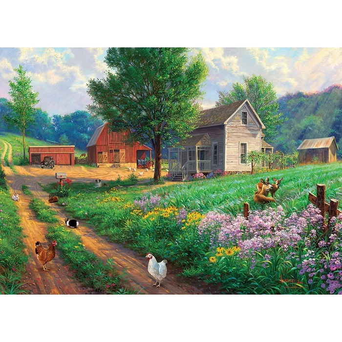 Cobble Hill 40004 - Farm Country - 1000 db-os puzzle