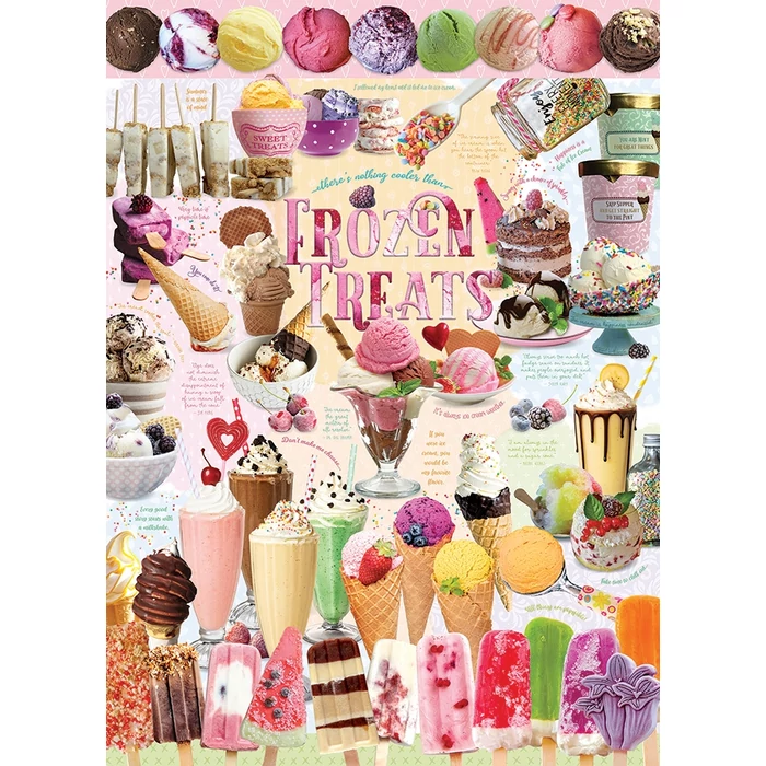 Cobble Hill 40111 - Frozen Treats - 1000 db-os puzzle