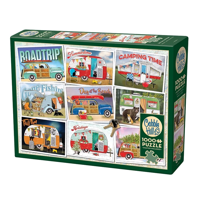Cobble Hill 40067 - Hitting the Road - 1000 db-os puzzle