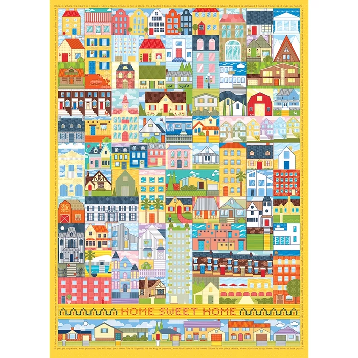 Cobble Hill 40075 - Home Sweet Home - 1000 db-os puzzle