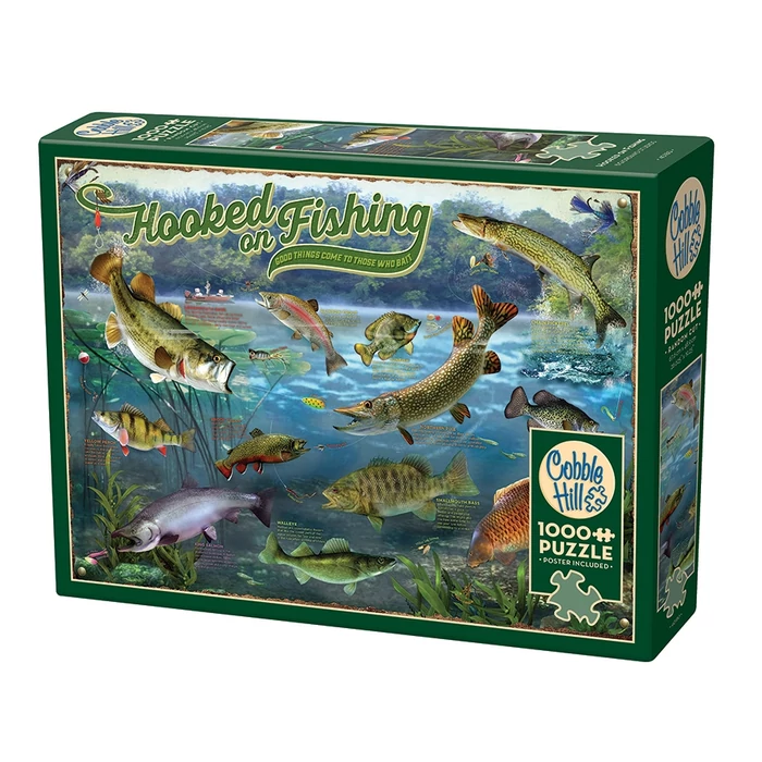 Cobble Hill 40180 - Hooked on Fishing - 1000 db-os puzzle