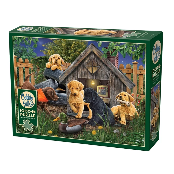 Cobble Hill 40150 - In the Doghouse - 1000 db-os puzzle
