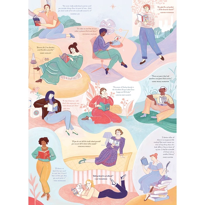 Cobble Hill 40106 - Literary Women - 1000 db-os puzzle