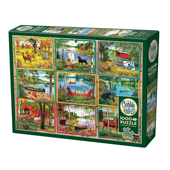 Cobble Hill 40231 - Postcards from Lake Country - 1000 db-os puzzle