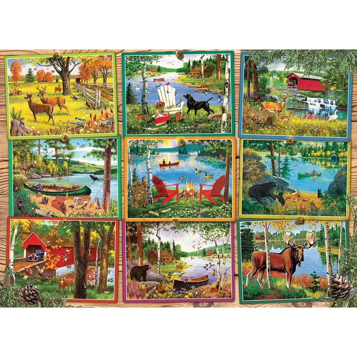 Cobble Hill 40231 - Postcards from Lake Country - 1000 db-os puzzle