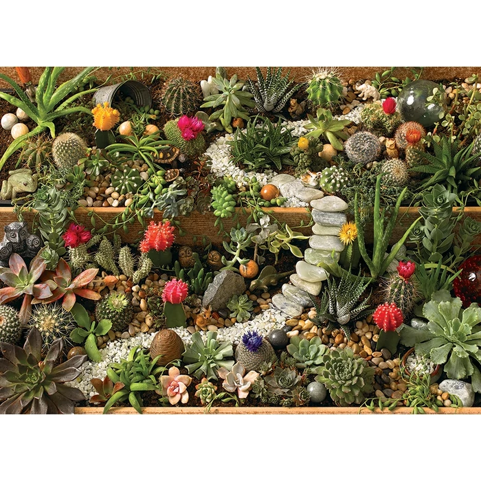 Cobble Hill 40087 - Succulent Garden - 1000 db-os puzzle