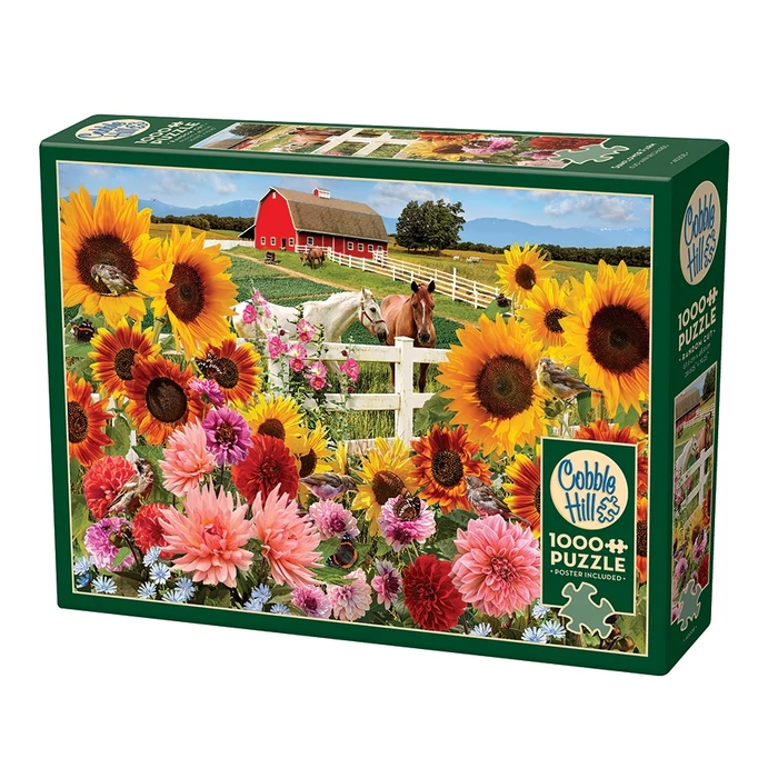 Cobble Hill 40208 - Sunflower Farm - 1000 db-os puzzle