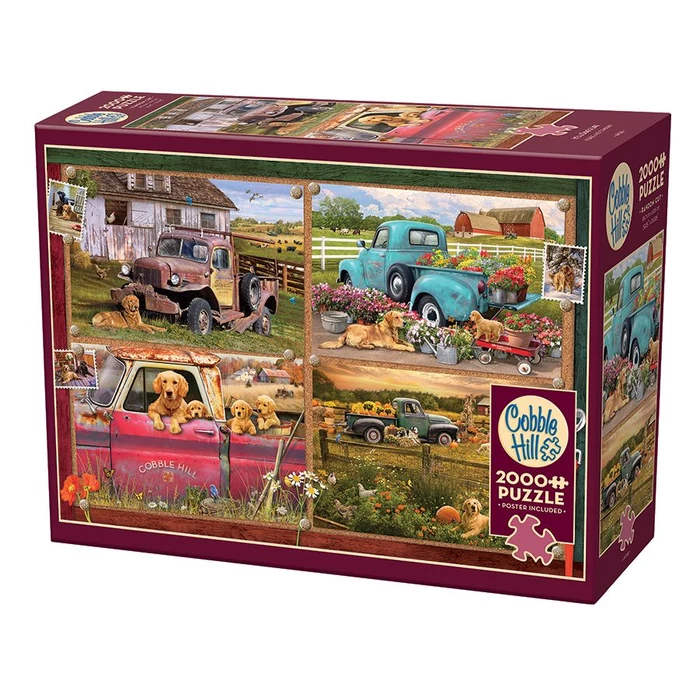 Cobble Hill 49018 - It's a Dog's Life - 2000 db-os puzzle